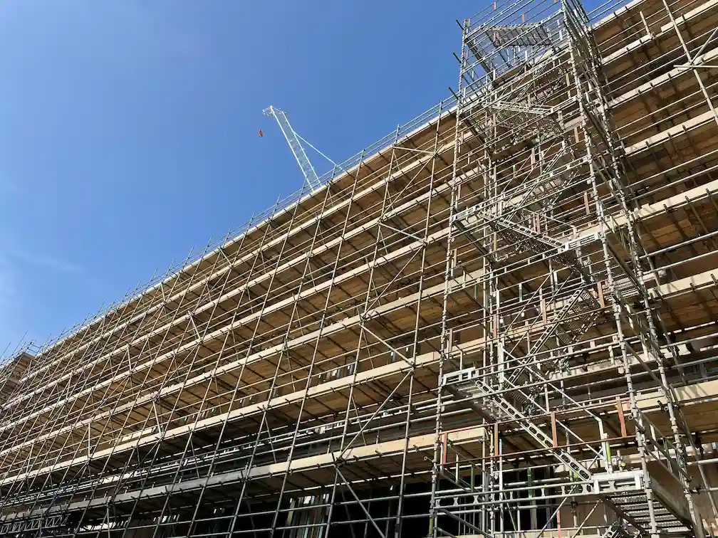 Las Vegas Scaffolding Rental large building scaffolding for exterior construction