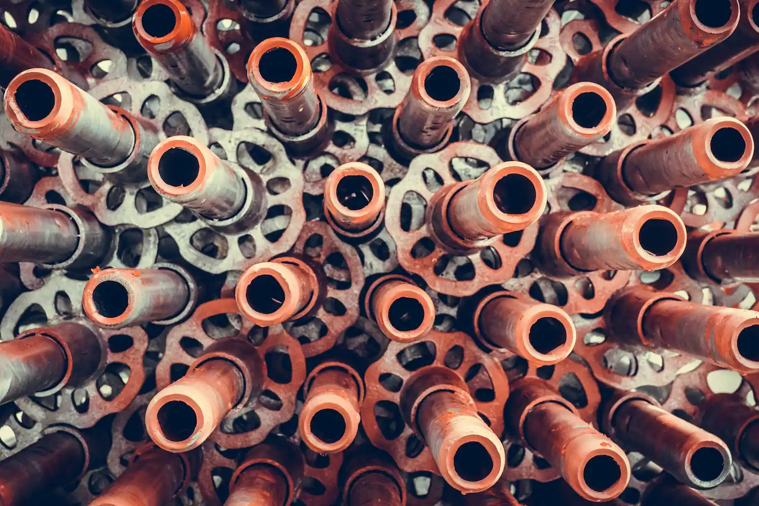 Las Vegas Scaffolding Rental scaffold pipe inventory ready for construction projects